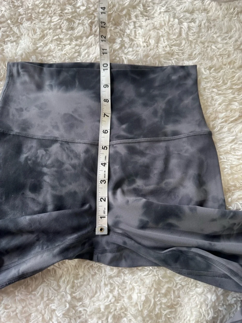 Lululemon Align Pant 26” Diamond Dye Pitch Grey Graphite Grey Leggings Sz 6
